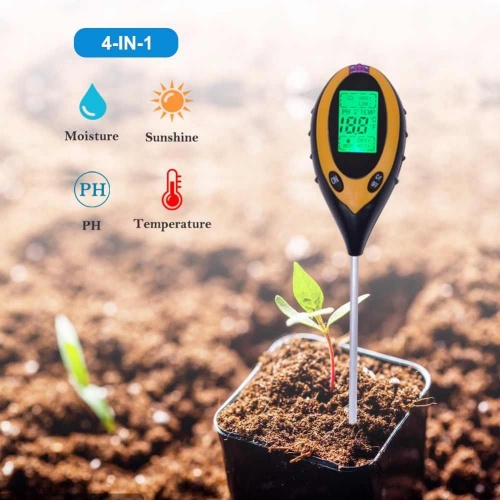 Анализатор почвы PH-300 (4 в 1). Рh метр цифровой. (кислотность почвы, температура, освещенность, влажность). фото 10